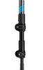 Leki Cross Trail 3 TA Aluminum Adjustable Lightweight Walking Poles for Trekking Hiking & - Black-Blue-Anthracite - 110-135cm