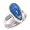 Natural Blue Kyanite Gemstone Handmade 925 Solid Silver Jewelry Ring Size 7 o6j44