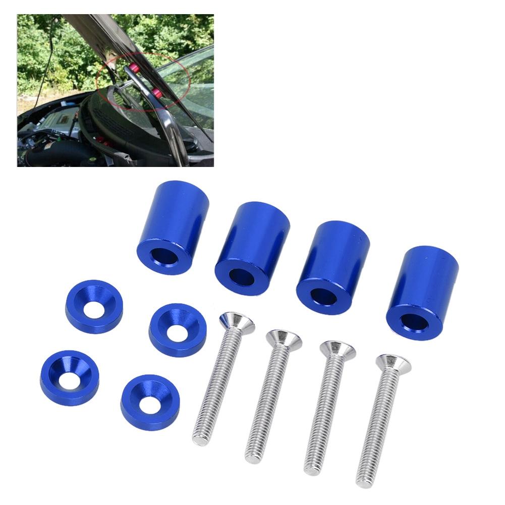 Car Aluminum Alloy Engine Hood Ventilation Spacer Riser Fit for 6mm Motor
