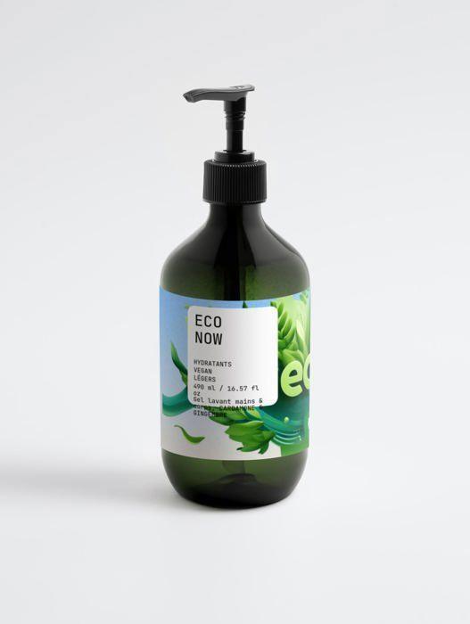 Gel Douche - ECONOW - Cardamome et Épices - 490ml - Hydratant - Vegan