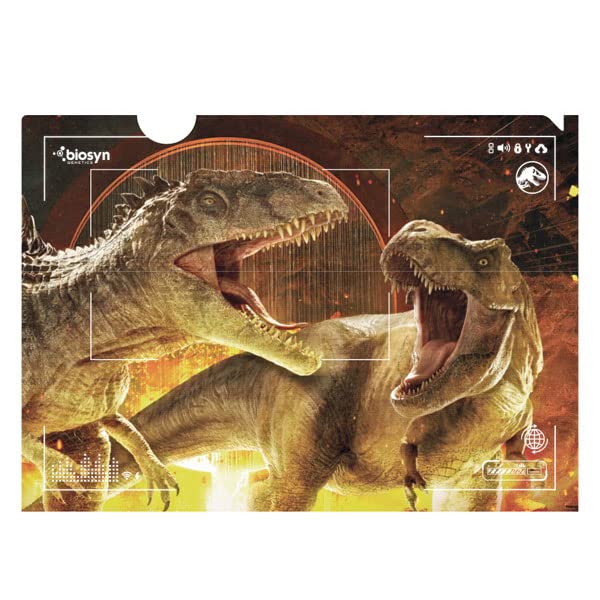 Ensky Jurassic New Dominion Clear File JURASSIC WORLD DOMINION 4 H310 X W220mm Made of PP World Approx.