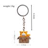 Cartoon Pvc Cat Keychain Cute Key Ring Small Gift for Events Couple Family Keychain Pendant