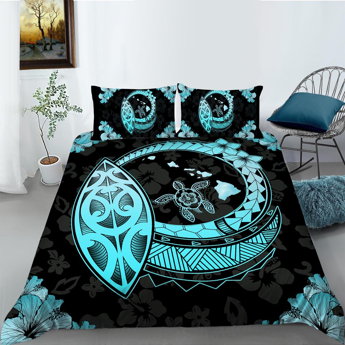 

Домашній комплект постільної білизни з принтом черепахи Підодіяльник Наволочка Домашній комплект постільної білизни AU/EU/US Повнорозмірне односпальне/двоспальне ліжко Прикраса дому AU Queen 210x210cm