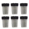 ANNAFRIS 1Pack 50Pcs Disposable Eyelash Brush Soft Head Crystal Eyebrow Brush Lash Extension Brush Mascara Wand Makeup Tool