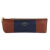 Delfonics Kitri Pen Case with Elegant x 60 x 33 Greige [Zipper Closure] Gusset, (191 mm), 500222-210