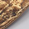 Used F524 Brooch Viking Ship Gold Color Design Costume Jewelry