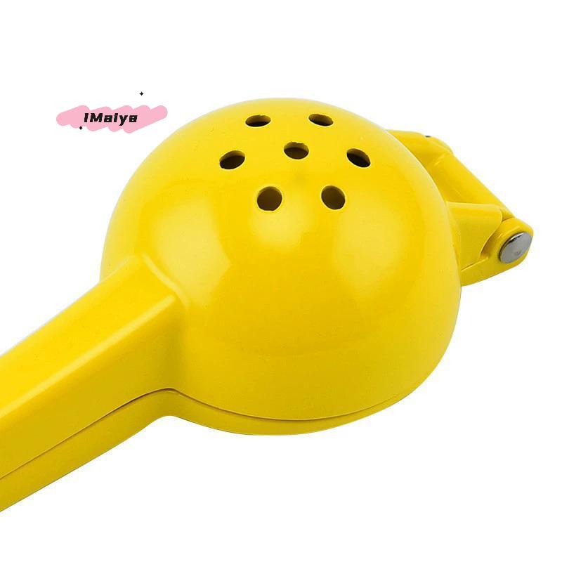 1Pc Aluminum Alloy Manual Lemon Squeezer Hand Pressed Orange Juicer Portable Kitchen Gadget for Easy Fruit Juicing