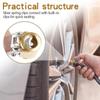 Portable Tire Nozzle Clamp Inflatable Pump Connector Car Tire Air Chuck Inflator Compressor Can Be Deflated Valve Adapter