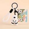 West Highland Terrier Pendant Plush Toy Puppy Car Keychain Dog Doll Accessories