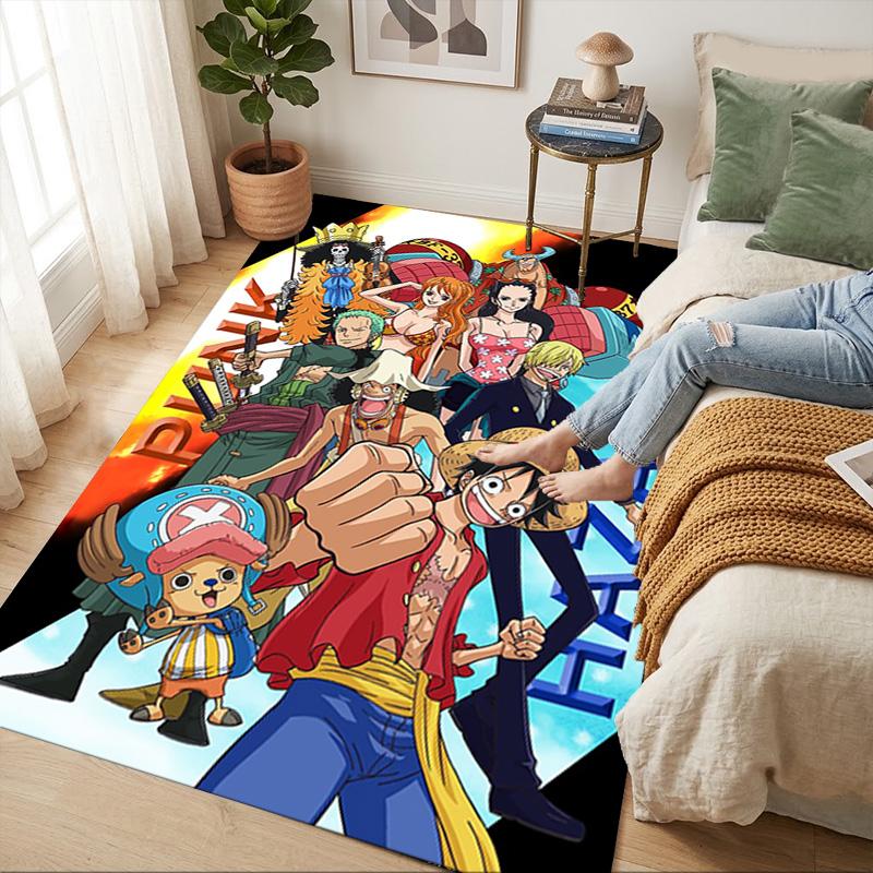 O-One Piece Area Rug Carpet For Bedroom Game Playroom Living Room Nonslip Sofa Office Home Decor Doormat Christmas Gift C396