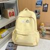 Schoolbag Korean version junior high school student college student backpack women's casual simple schoolbag fashionable large capacity high value 