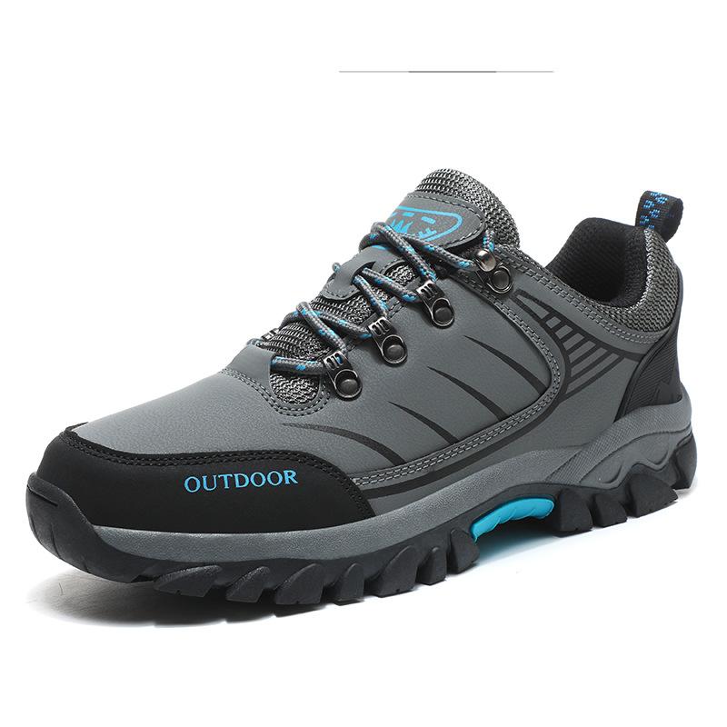 766 Hiking Shoes Outdoor Sports Men's Low Top Leather Wear-resistant Anti Slip Off-road