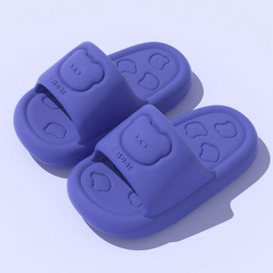 Men's Deodorant Non-Slip PVC Summer Slippers for Bathroom