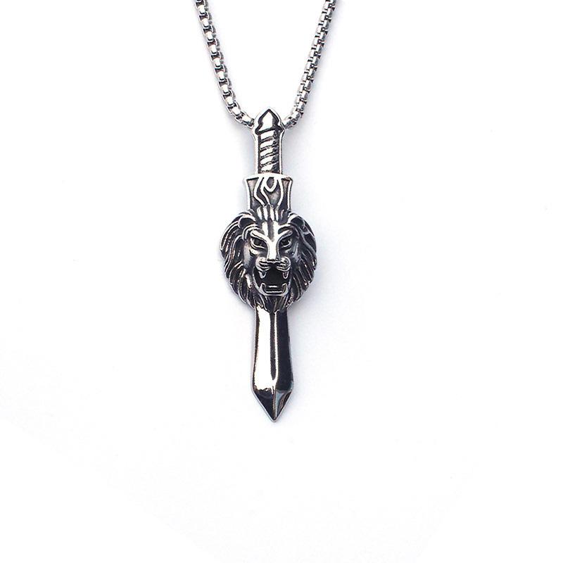 Men's Fitness Necklace Stylish Titanium Steel Boxing Glove Pendant