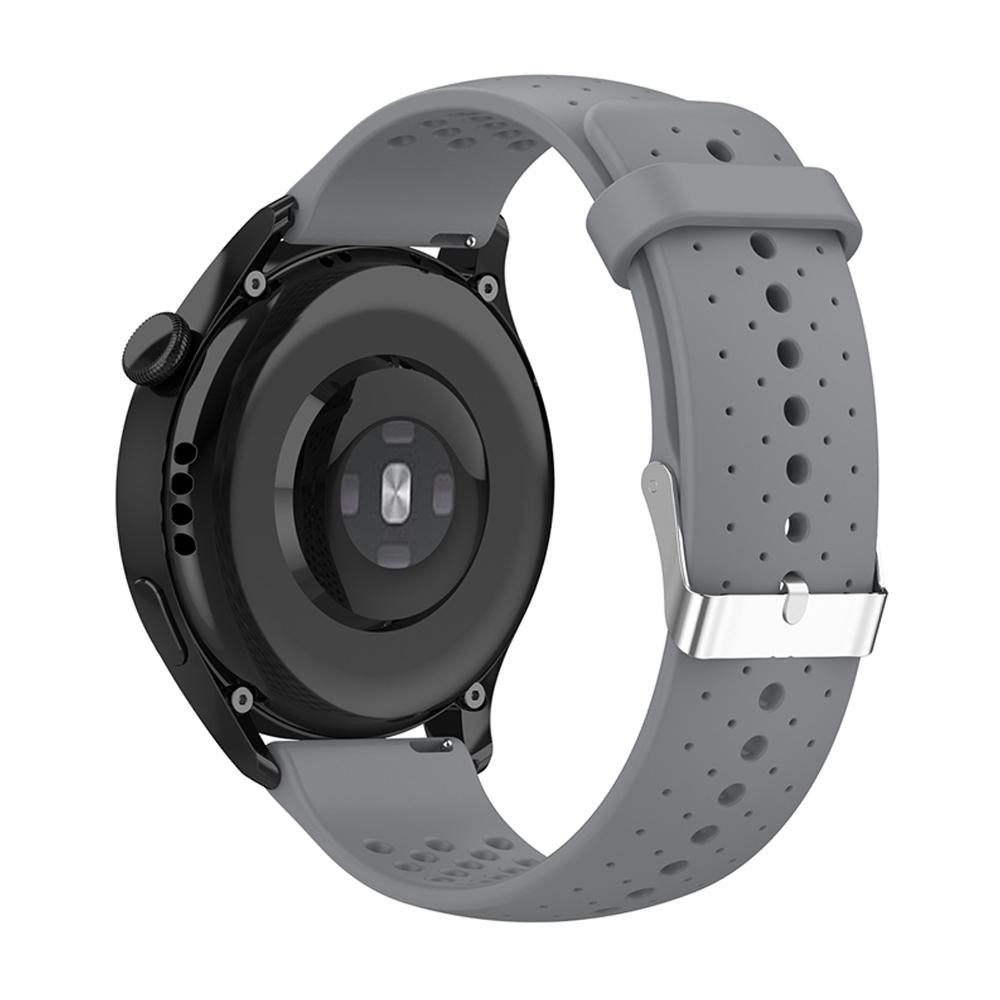 Силиконовый браслет 20 мм 22 мм для HUAWEI WATCH 5 46 мм Замена спортивного ремешка HUAWEI WATCH GT5 GT4 GT3 GT 5 Pro Дышащий умный ремешок