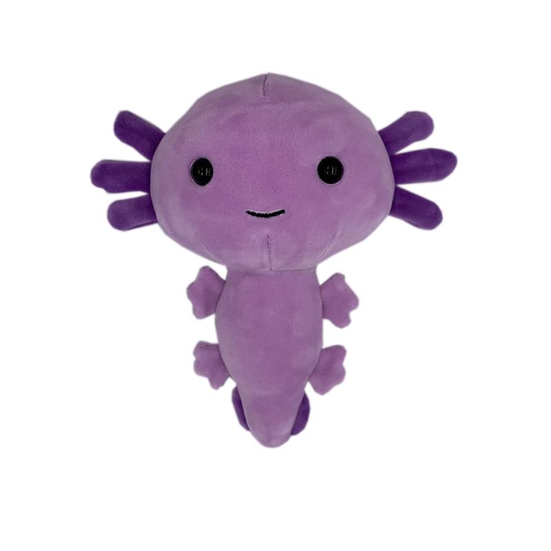 

Plush Doll Axolotl Cartoon Character Toys Cushion Stuffed Soft Toy Kids Gift Purple