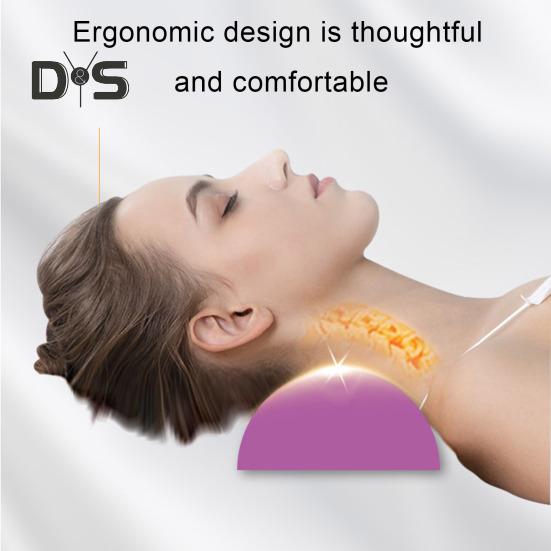 Half Moon Bolster Pillow for Legs Back Sleeping Knee Pillow Memory Foam Under Knee Pillow with Machine Washable Cover for Ankle Foot Comfort