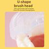 Kids Toothbrush Deeply Cleaning Soft Brush Hair Lightweight Teeth Cleaning U-Shaped Toothbrush