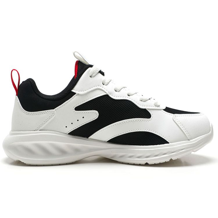 Anta Breathable Lightweight Low-Top Running Shoes Men Sneaker Black White Red 912415525-3