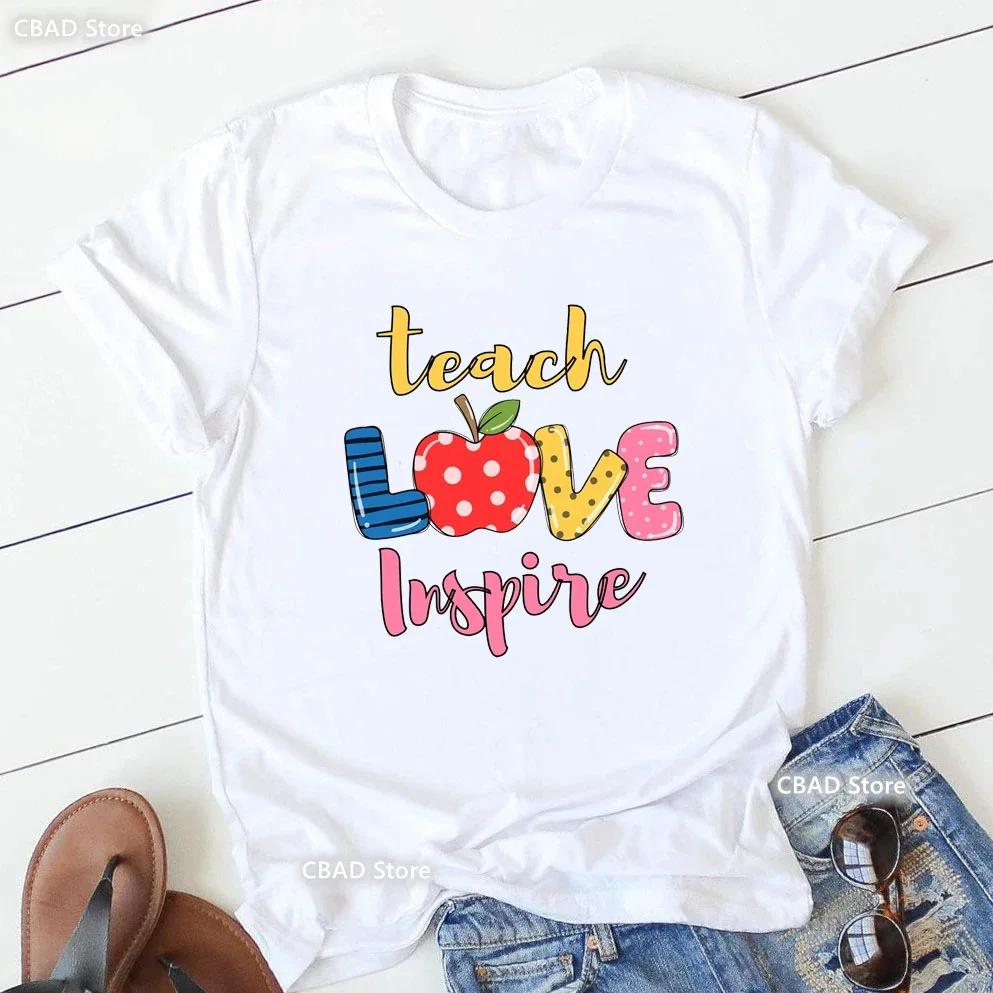 Hot Selling Women's Top Hot Selling Love Personality Pattern Printed Short-sleeved T-shirt Women Summer polyester fabric