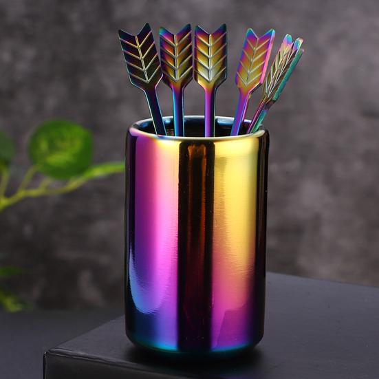 1 Set Stirring Rods Anti-rust Washable Stable Sturdy Stainless Steel Mixing