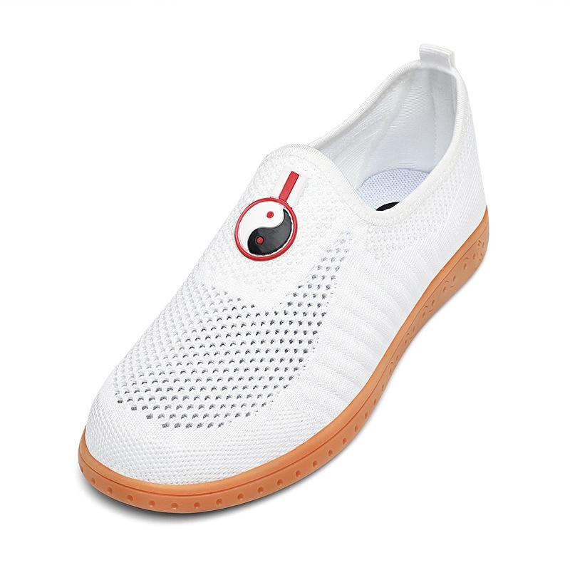 Letnie buty do Tai Chi Męskie i Damskie Siatkowe Oddychające Sportowe Buty do Chodzenia Buty do Baduanjin Kung Fu Buty do Treningu Wushu