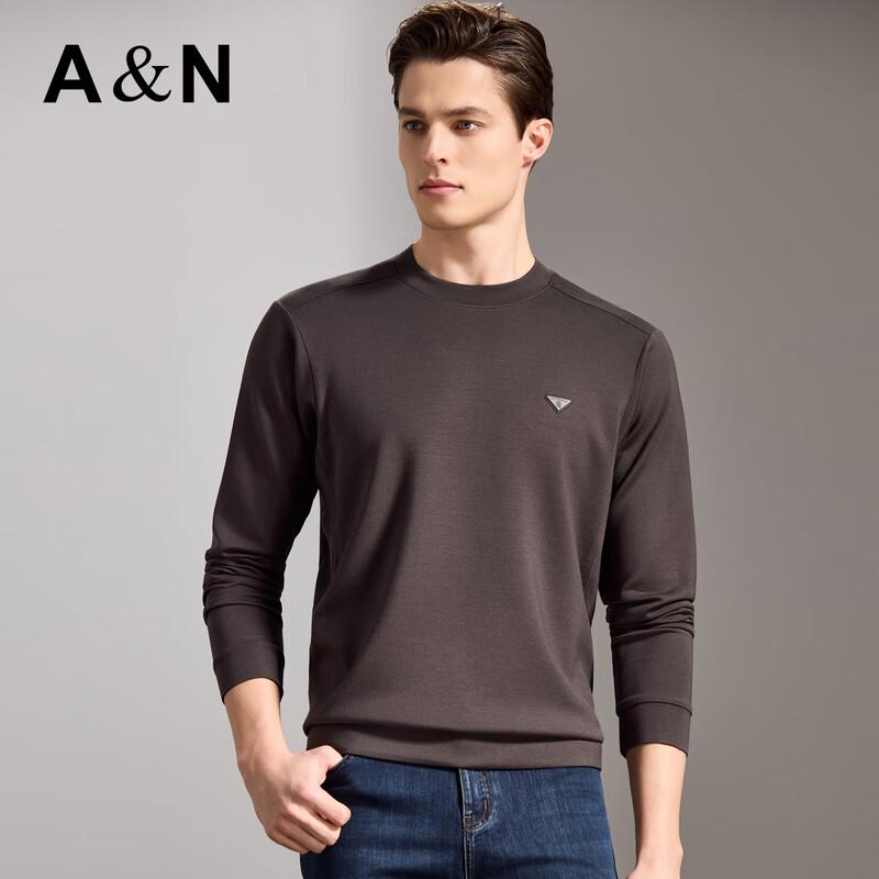 Antonio Men s Merino Wool Blend Round Neck Sweatshirt 2XL