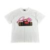 Unisex Streetwear Oversized Cotton Tee With Geometric Print Loose Fit Short Sleeve T-Shirt Men Women