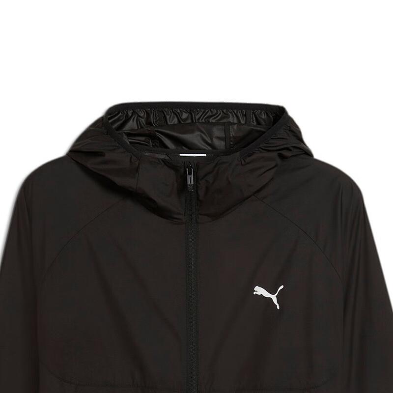 Puma Logo Woven Versatile Sports Jacket Men Jackets Black 687554-01