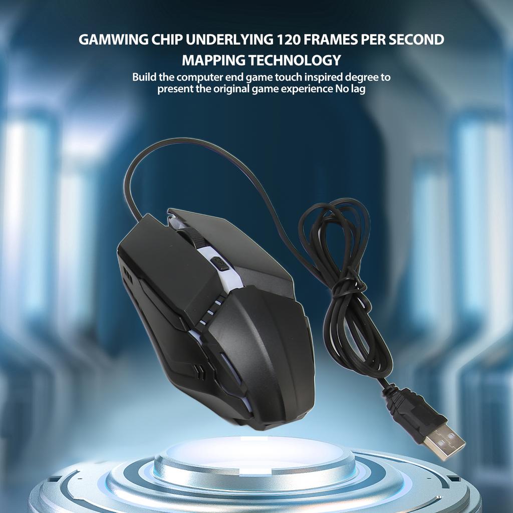 Game Keyboard Mouse Combo Plug and Play Mouse Converter 4 in 1 Mobile Game Combo Pack 5V 2000mA Output for Game Playing