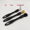Ensemble de 3 brosses de détail pour intérieur de voiture avec poils de sanglier pour aérateurs