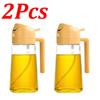1-4Pcs 2in1 500ml Plastic Spray Oil Sprayer Cooking Oil Sprayer BBQ Picnic Kitchen Tools BBQ Cooking Oil Dispenser 4