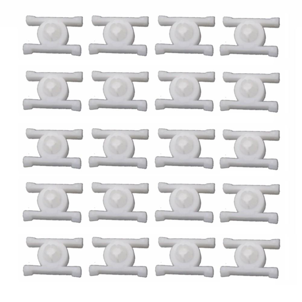 

White Door Moulding Clip For BMW E10 E21 E30 Retainer Rocker