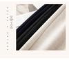 Women's Slim Fit Acetate Wool Cigarette Pants - Autumn/Winter Straight-Leg Casual Trousers