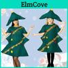 Christmas Tree Role Play Costume For Kids Festive Party Outfit For Christmas Performances
