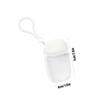 Keychain dispenser bottle portable empty Travel refill container 30ml Leak-proof hand wash cleansing lotion toner body shampoo