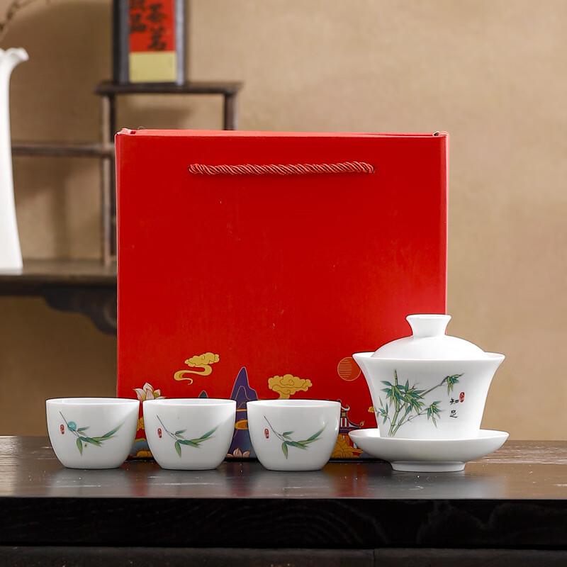 Zhizhu Style Ceramic Kung Fu Tea Set