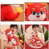 2024 Lucky Red Dragon Plush Toy Mascot Long-lasting And Soft Perfect For Chinese New Year Celebrations And Gifts" Characters)