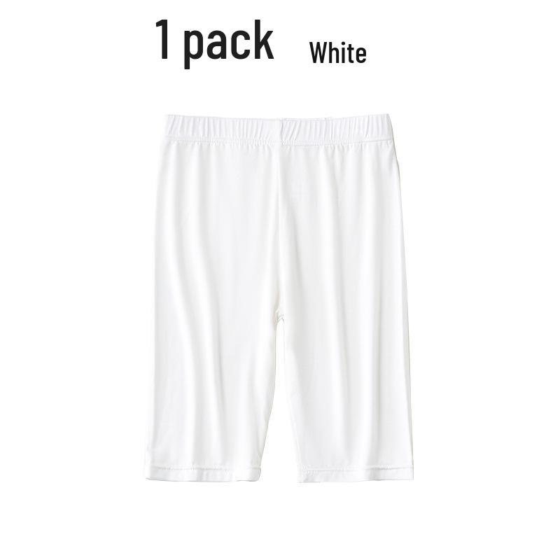 Sommerliche Fünf-Punkt-Modal-Leggings für Mädchen - Vielseitig, Dünn, Atmungsaktiv, Elastisch