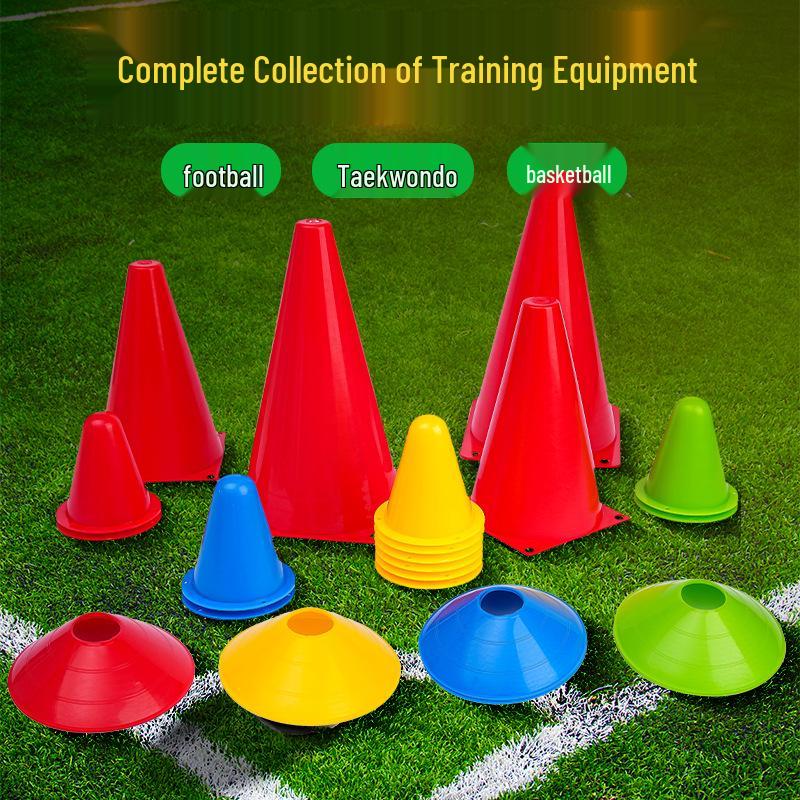 Children's Training Marker Disc for Football, Basketball & Volleyball - 23g Non-Slip, Thickened Obstacle Gear.