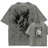 Ghost In the Shell Washed Tshirt NewModel Anime Lover Tshirt Oversized Year Round Clothing Unisex Streetwear Yk Short Sleeves
