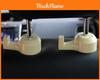Elegant Beige Plastic Auto Car Seat Headrest Hook Multifunction Organizer For Storage