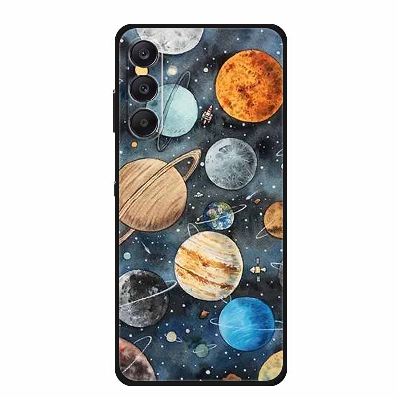 For Samsung Galaxy A36 5G Case Soft Silicone Cover Black Bumper TPU Phone Cases For Samsung A36 Case A 36 5G Funda Back Cover