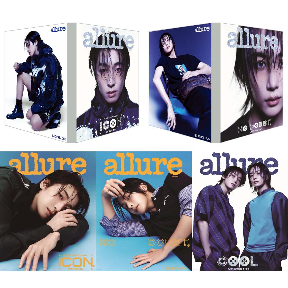 

Предзаказ журнала Allure, июнь 2024 г. Обложка SEVENTEEN JEONGHAN & WONWOO