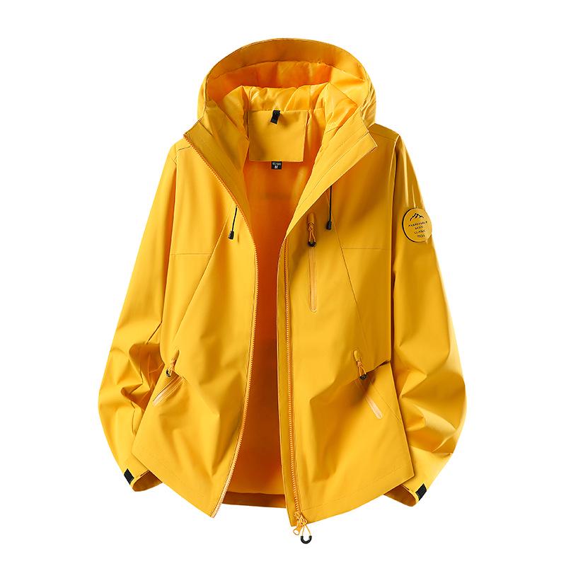 Windproof Waterproof Fleece-lined Mountaineering Suit - Unisex Warm Detachable Two-piece Set for Autumn and Winter