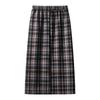 High-Waisted Plaid Tweed Pencil Skirt for Women - Slimming Mid-Length Bodycon, Autumn & Winter 2024 Collection