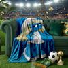 Smurfette's Adventure Throws Blanket Flannel Blankets Plush for Couch Bed Gifts for Men Women Travel picnic blanket Christmas fan gifts