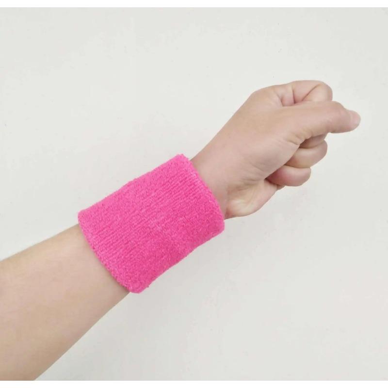 Hand Women Sweatband Wristband Band Sports Sweat Wrist Support Brace Wrap Guards for Gym Volleyball Basketball Children Tennis