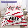 CA River Plate Pattern Bedding,Quilt Set Quilt Cover Pillowcase Home Birthday Gift(1 * duvet cover + 2 * pillowcase, without core)_lx