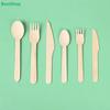 Disposable Wooden Cutlery Set Eco-Friendly Forks, Spoons & Knives